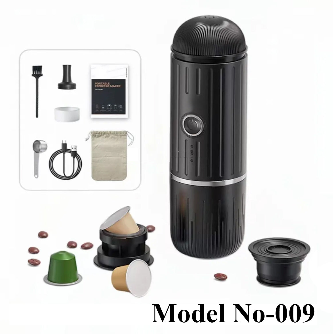 Primo Café Coffee Machine, Automatic, Black Primo Café Coffee Machine, Automatic, Black