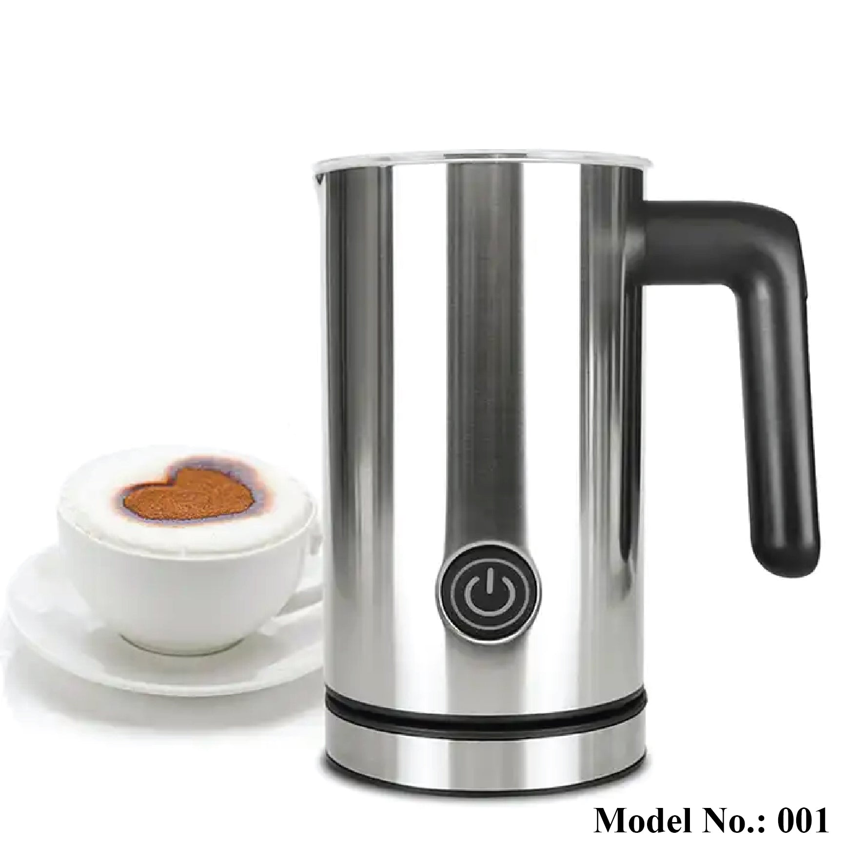 Primo Café Milk Boiling Pot, Silver