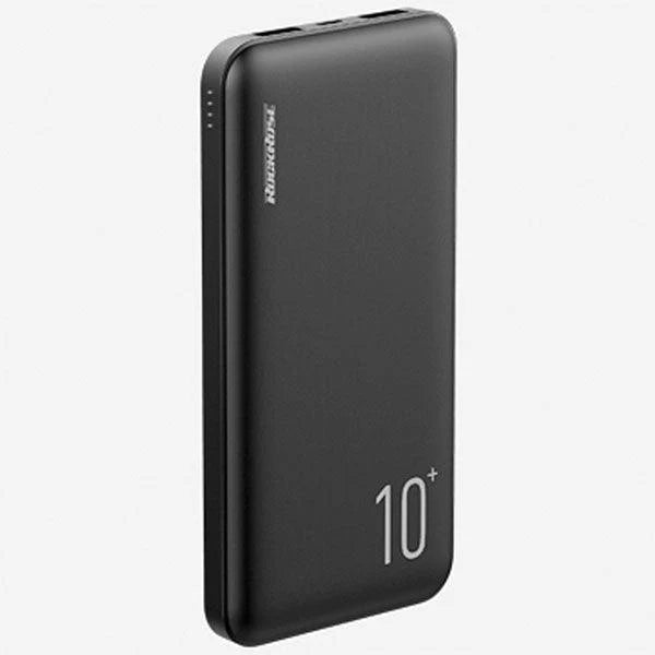 Rockrose 10000 Mah Portable & Compact Power Bank Black