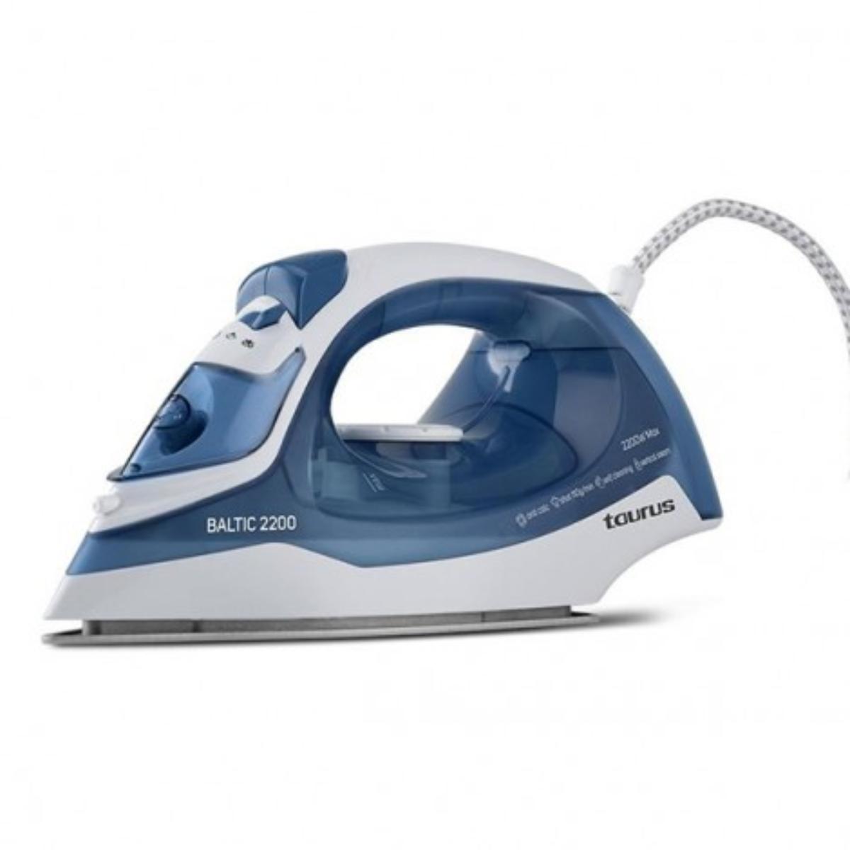 Baltic/TAURUSSteamIronPOWER2200WANTICAC SYSTEMLIGHT&EASYUSE+RF1510IB/Royalford STEAM IRON / 2200 WATTS