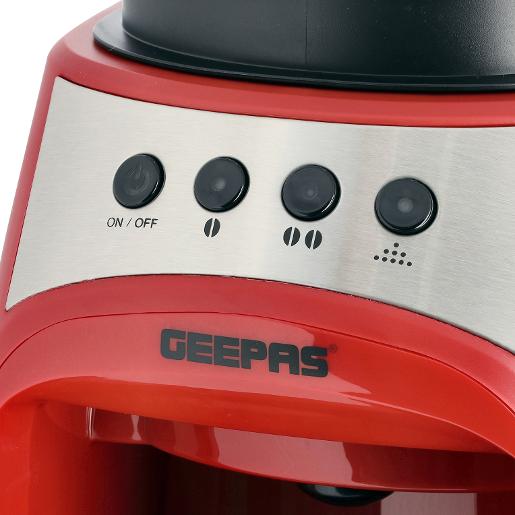 GCM41512/GEEPAS 0.6 Ltr Grind & Drip Coffee Maker 1x4 AMERICAN COFFEE / 600 ML