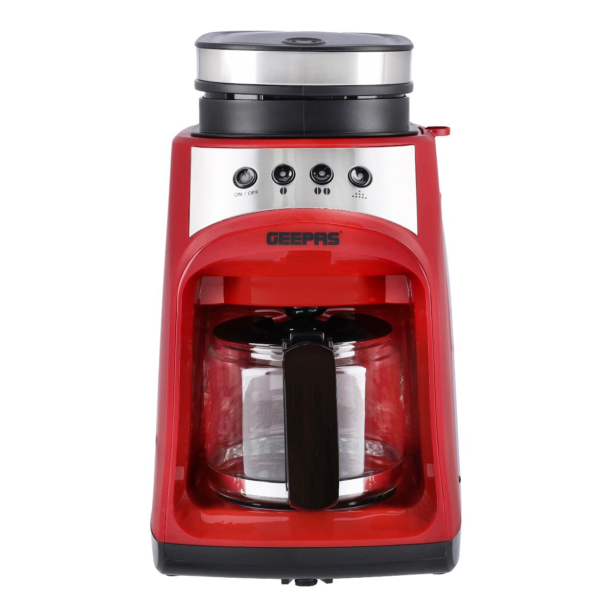 GCM41512/GEEPAS 0.6 Ltr Grind & Drip Coffee Maker 1x4 AMERICAN COFFEE / 600 ML