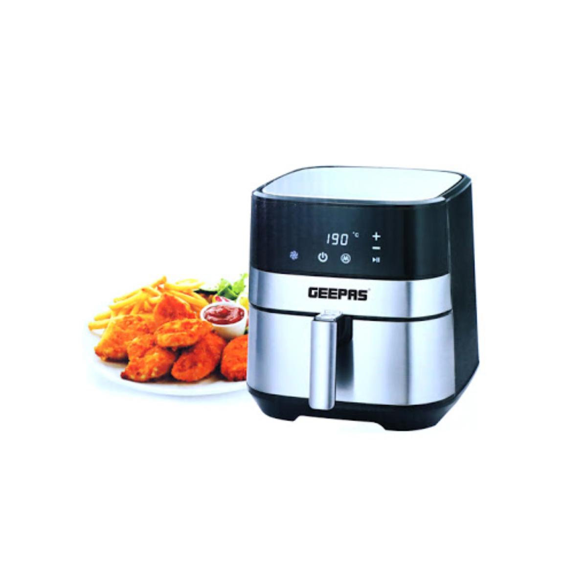 GAF37510  Geepas Digital Air Fryer ,Adjustable thermostat, up to 200C AIR FRYER / 5 L / 1700 WATTS