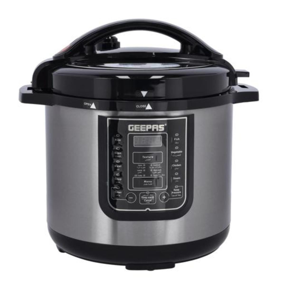 GMC35030/GEEPAS Multi Cooker/12L/14Prgrms/Led Dsply 1x1 1600 WATTS / 12 L