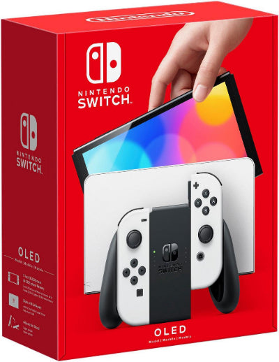 Nintendo Switch OLED, 64GB, White