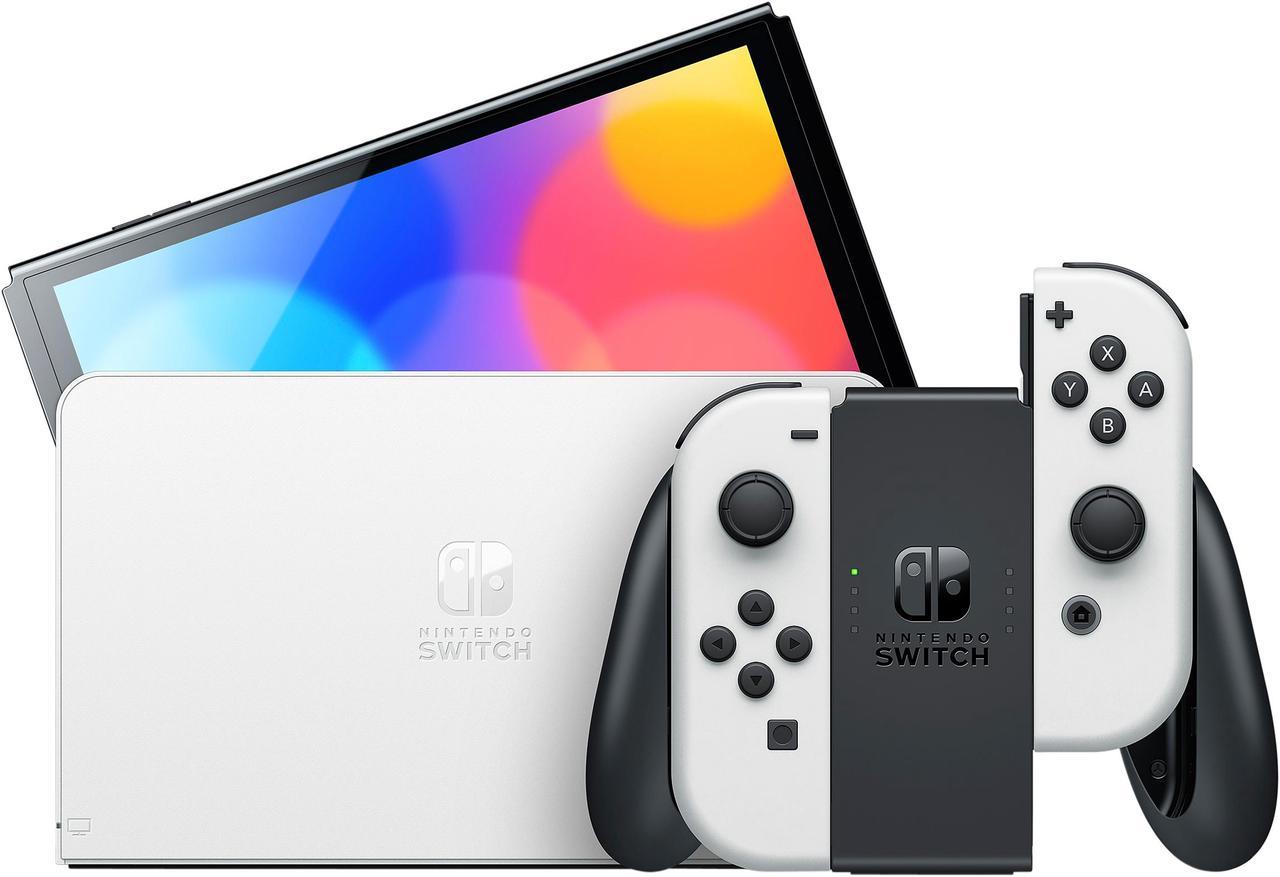 Nintendo Switch OLED, 64GB, White