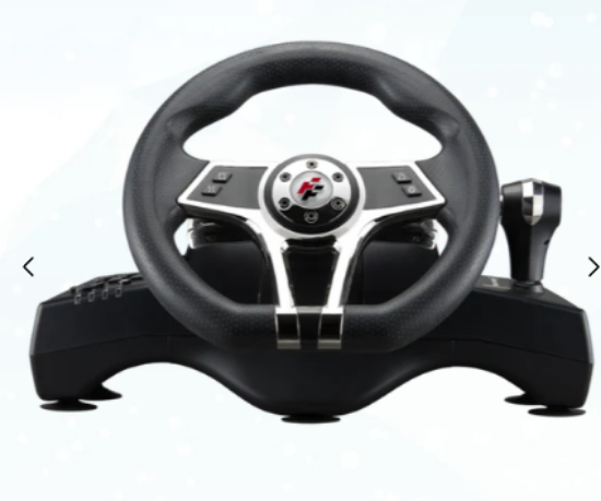 Flasshfire Steering Wheel Hurricane Wh-3103V, Black