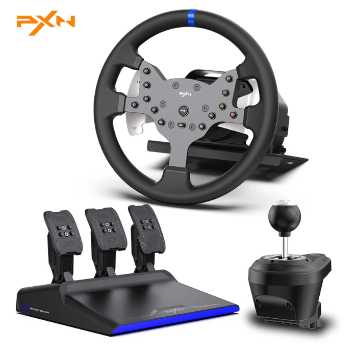 PXN Steering Wheel V99, Black