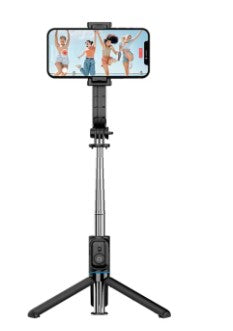 X49 / Awei Mobile Phone Selfie Stick Mobile Phone & Holder 360 ° Rotation Phone Bracket 7-Segment Su Holder 360 °