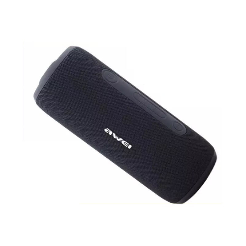 Y669 / Awei  Outdoor Bluetooth 5.0 Speaker Portable Sound Box Super Power 3D Stereo Surround Sound I yes / 31 watt / black