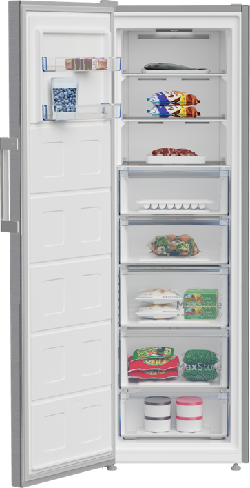 Beko Upright Freezer, A+ , 8 Drawers