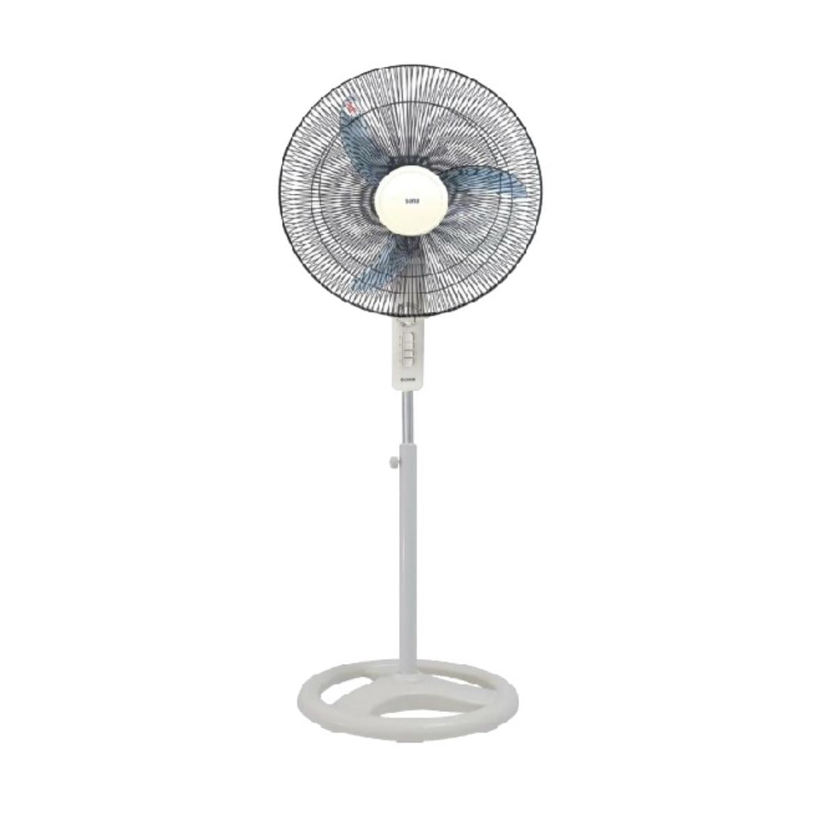 Sona Stand Fan 18 Black 3 Speed Cr Om Cosf-42/ White