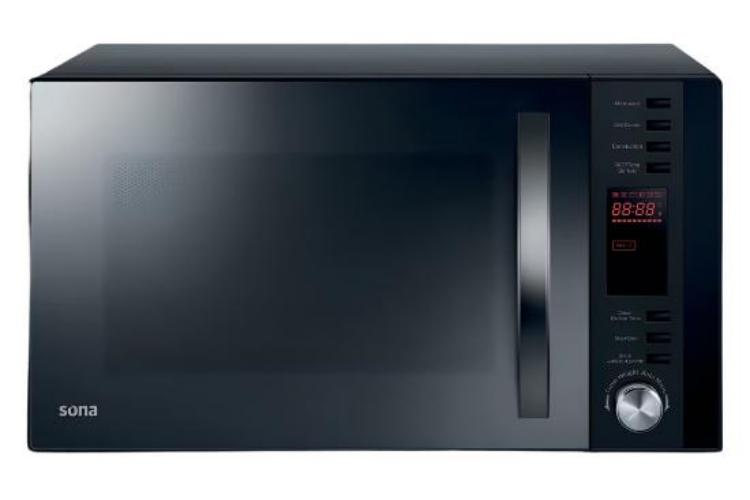 EM-30LBH/sona microwave 30 liter black SILVER / 30 L