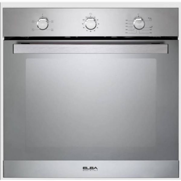 ELBA Gas Oven Built-in, 60Cm, 8 Functions, Stainless Stell ELBA Gas Oven Built-in, 60Cm, 8 Functions, Stainless Stell