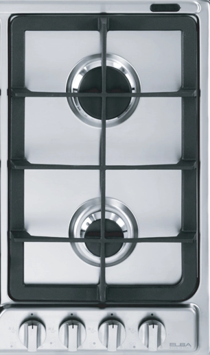 Elba Built in Gas Hob, 60Cm, 4Burners, Stainless Steel