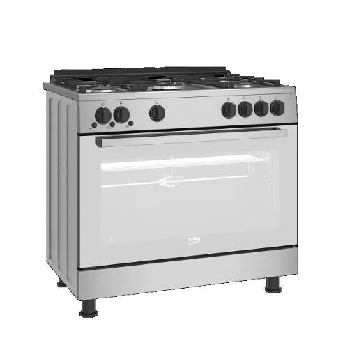 GGR 15115 DA NS/BEKO, Gas Cooker, 90 cm, Black, Full safety BEKO / Black