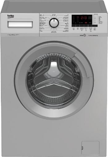 WTV 7513 BS / Beko Washing machine 7 KG , 13 Programs ,1000 RPM , A+++(-10%),Front load,  Silver