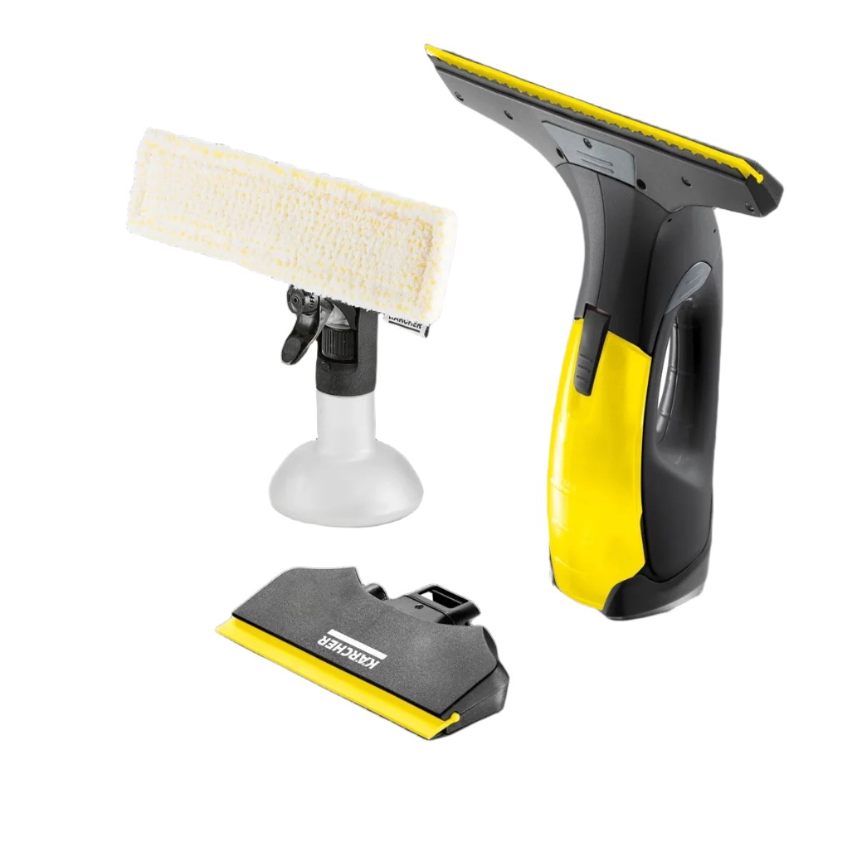 WV 2 BLACK/,KARCHER, Window Cleaner,,Yellow,WV 2 BLACK/,KARCHER, Window Cleaner,,Yellow, STEAM / BLACK / 2 IN 1