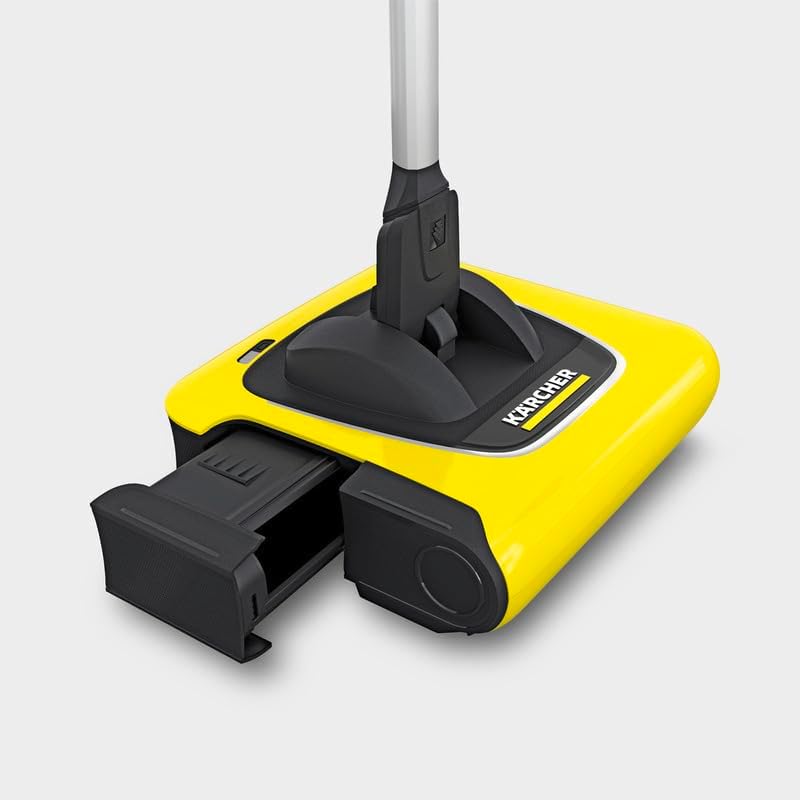 Karcher Cordless Electric Broom, Yellow