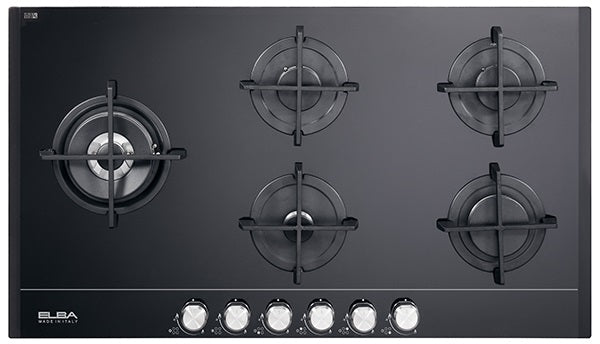 ELBA Gas Built in Hob, 90Cm, Vitro ceramic