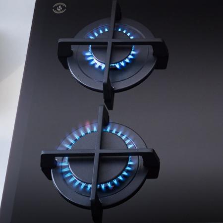 ELBA Gas Built in Hob, 90Cm, Vitro ceramic