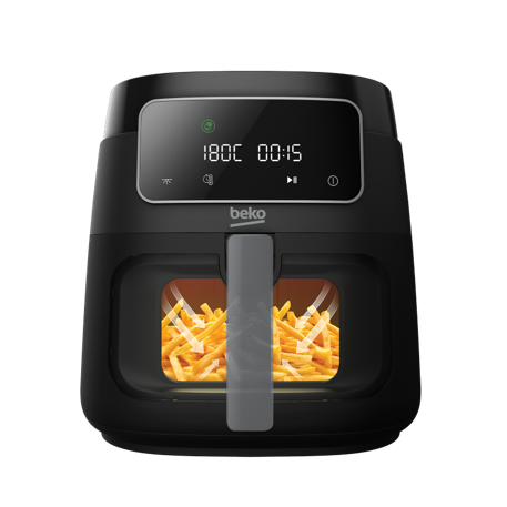 Air Fryer 8 Lit, 1750 Watts, Black