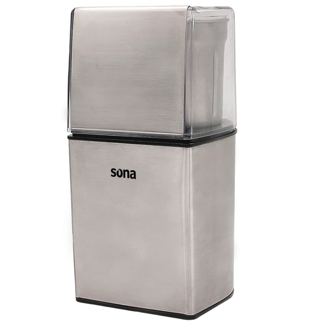 Sona Dual Grinder, 70Gr, 200Watts, Stainless Steel