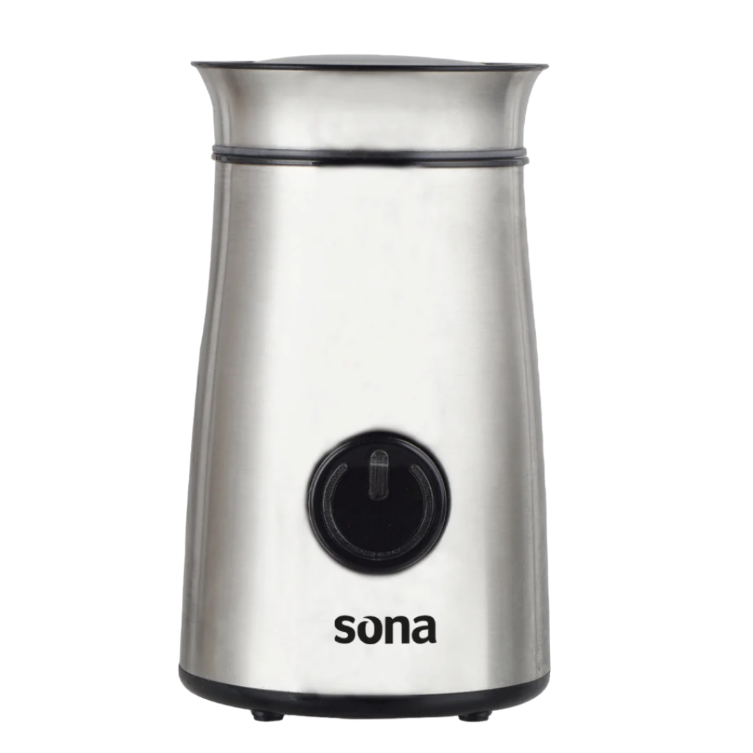 Sona Coffee Grinder, 50Gr, 150Watts, Stainless Steel