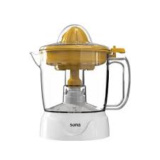 SJ 3003 / SONA, Juicer, 30 W, Yellow with white 30 watt / 1 L / WHITE