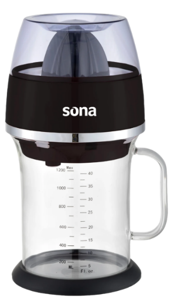 Sona Juicer Glass, 40Watts, Black