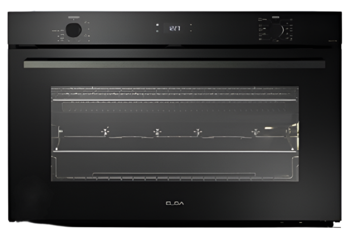 Elba Built in Electric Oven Black 90 cm 11 Programs 121L