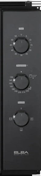 Elba Built in Electric Oven, 90Cm, 74Lit, Black