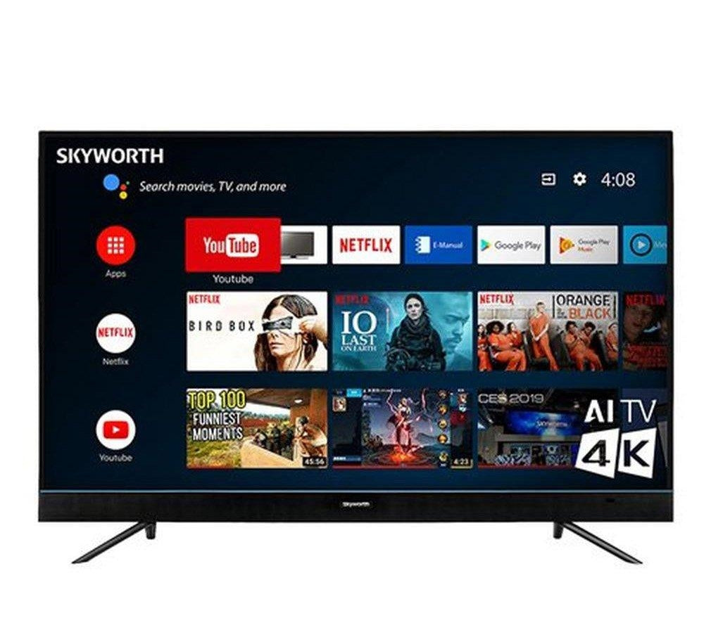 43STE6600 / SKYWORTH TV, 43", LED Super Smart Android 10, 4K,3 HDMI , 2 USB 4K / 2 USB / YES