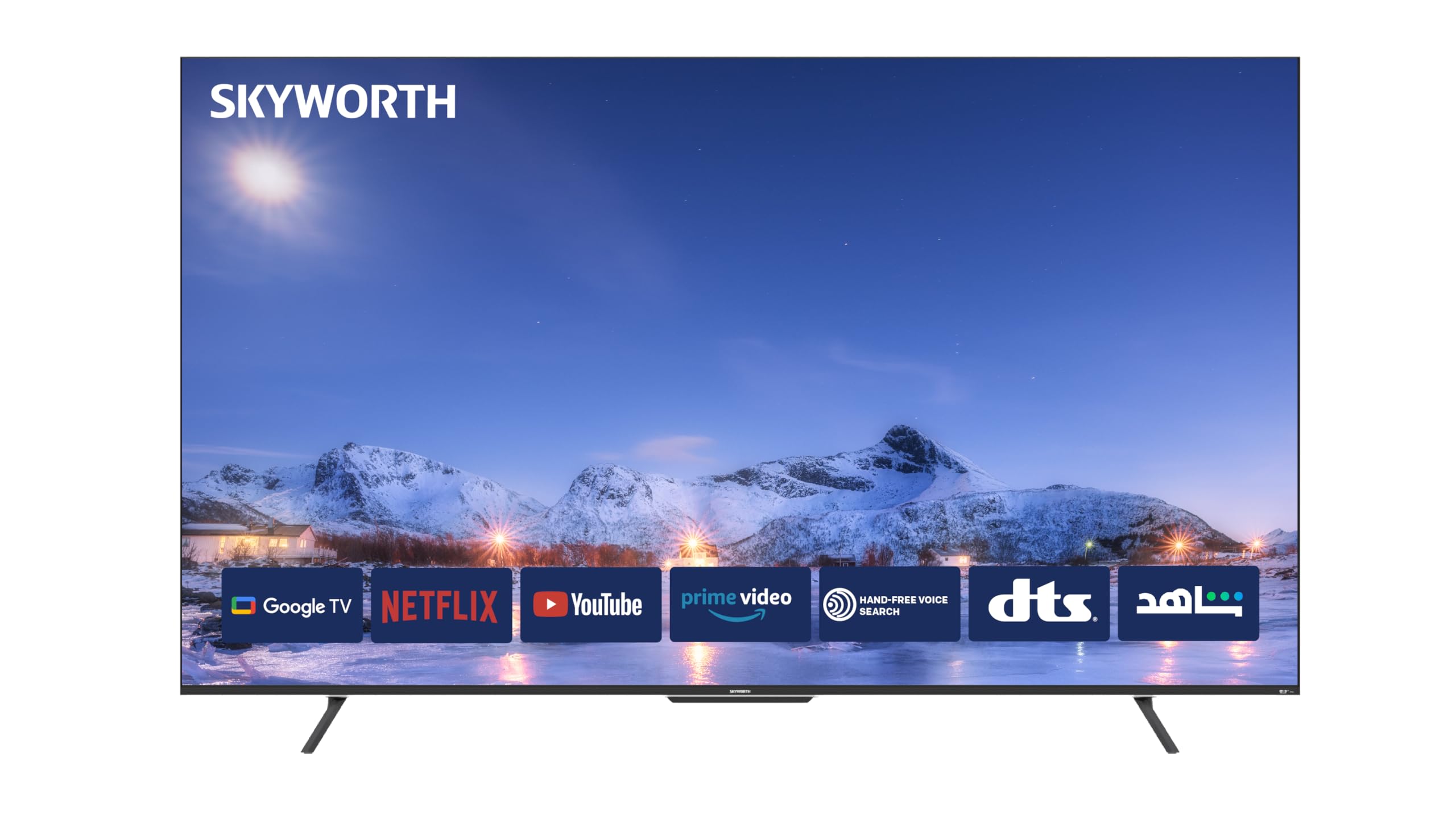 75SUE9350F / SKYWORTH, LED TV 75" , Super Smart, 4K, 3 HDMI , 2 USB 4K / 2 USB / YES