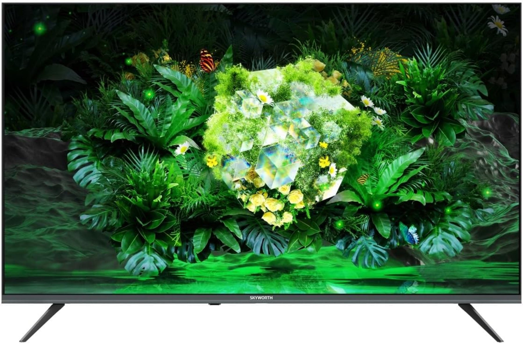 Skyworth LED TV 55Inch 4K, Smart Google TV, 3HDMI & 2USB