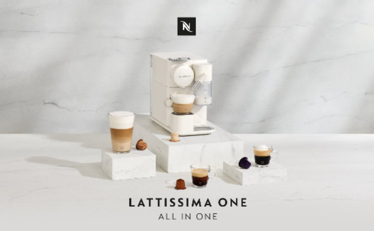 Nespresso Coffee Maker Machine - Lattissima One Black