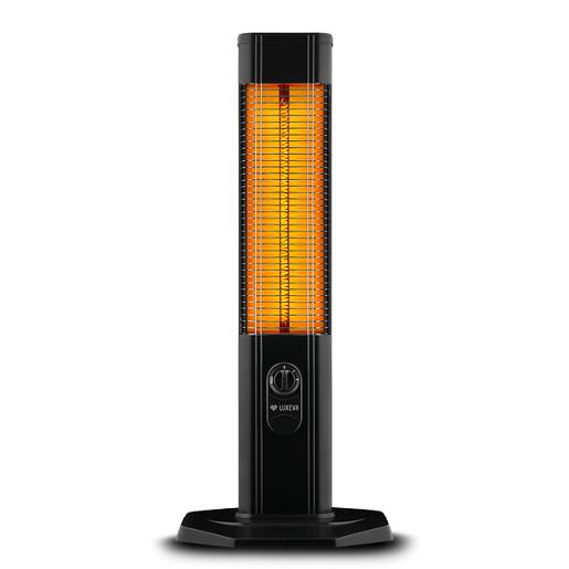 Tekmaz E-Carbon Heater Knitted Carbon Filament, Tip Over Safety, 2000Watts, Black