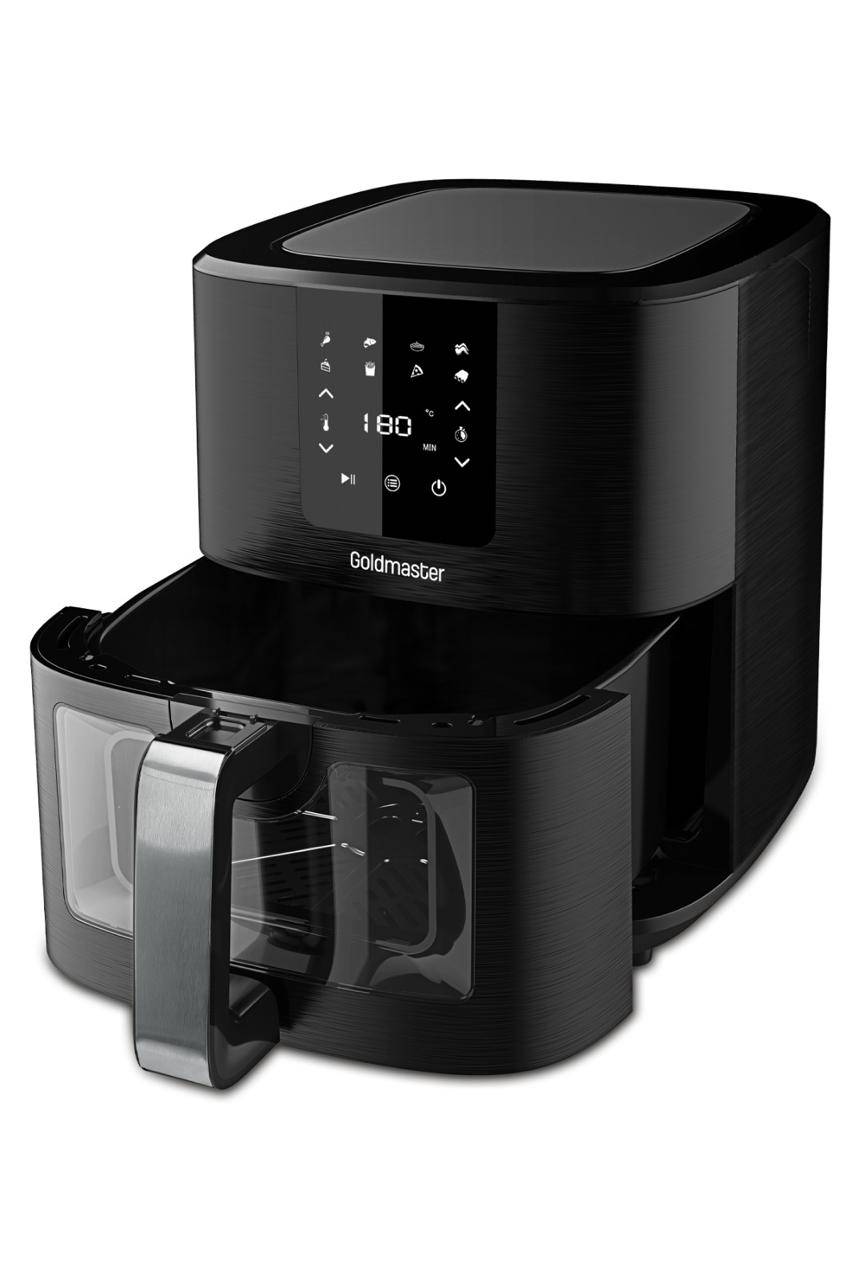 GM-8425 / gold master Airfryer with 7 ltr, 1700 Watt, Black, With timer,8 programs