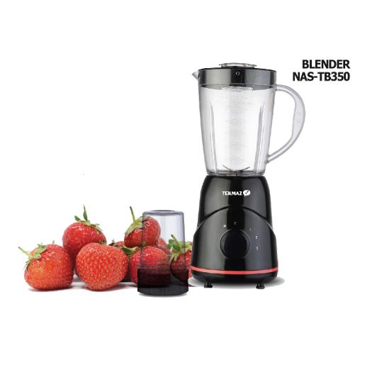 NAS-TB350/TEKMAZ  BLENDER 350W, 1.5L 3 SPEED 350 / 1.5L / 3