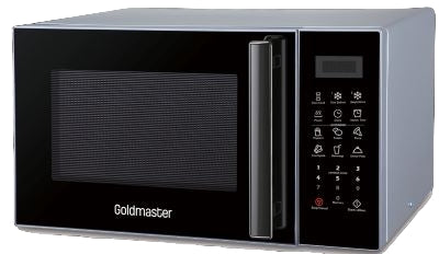 GM-7442/GOLDMASTER,MICROWAVE 29 LTR,BLACK,1400W,LED, DIGITAL 29 L / NO / BLACK