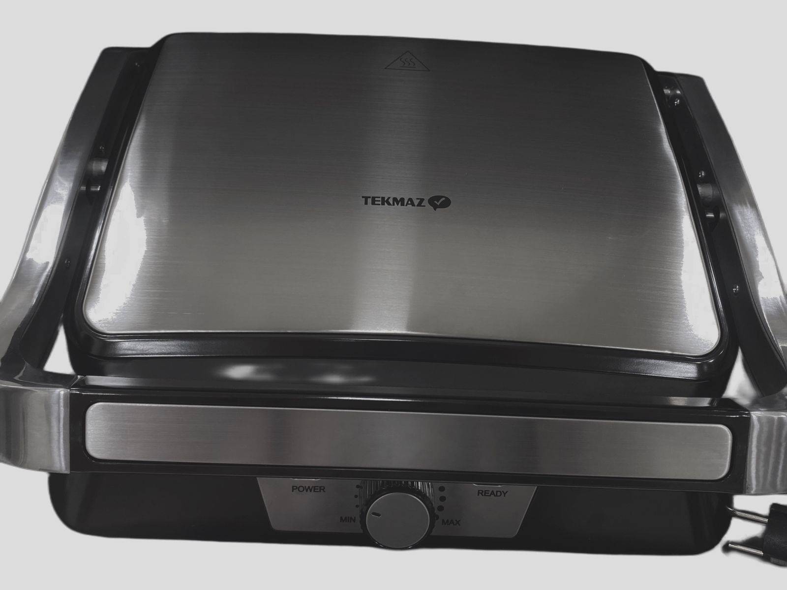 NAS-GS04 / TEKMAZ Grill with garnete open plate 1850 Watt, Steel and black, 180C with safety