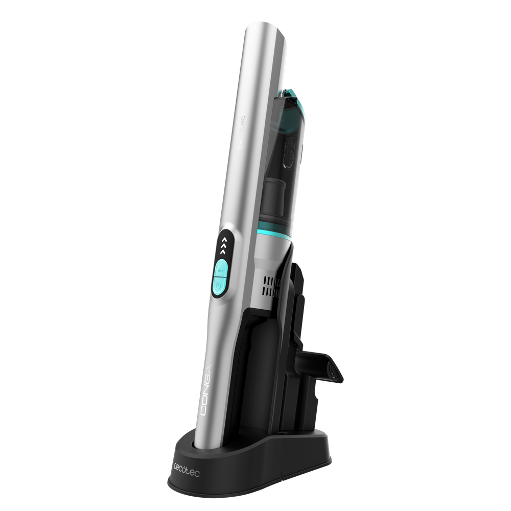 Cecotec Conga Micro Essential Handheld Vacuum Cleaner, 90Watts, Digital Brushless, Sliver