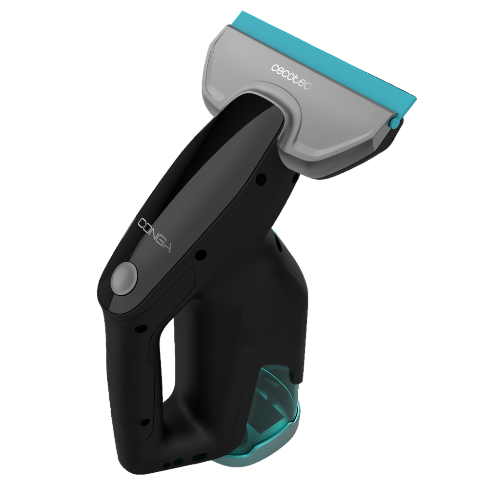 Cecotec Conga Popstar Glass Titanium Window Vacuum Cleaner, 18Watts, Black