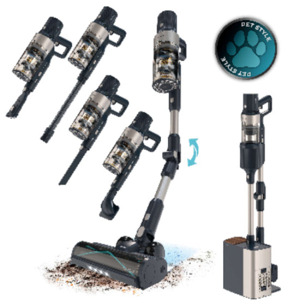 Cecotec Upright Vacuum Conga Rockstar, 700Ml, 700Watts, Black Cecotec Upright Vacuum Conga Rockstar, 700Ml, 700Watts, Black