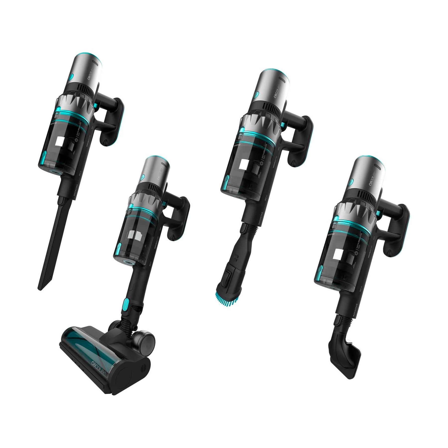 Cecotec Upright Vacuum Conga Rockstar, 500Ml, 400Watts, Black Cecotec Upright Vacuum Conga Rockstar, 500Ml, 400Watts, Black
