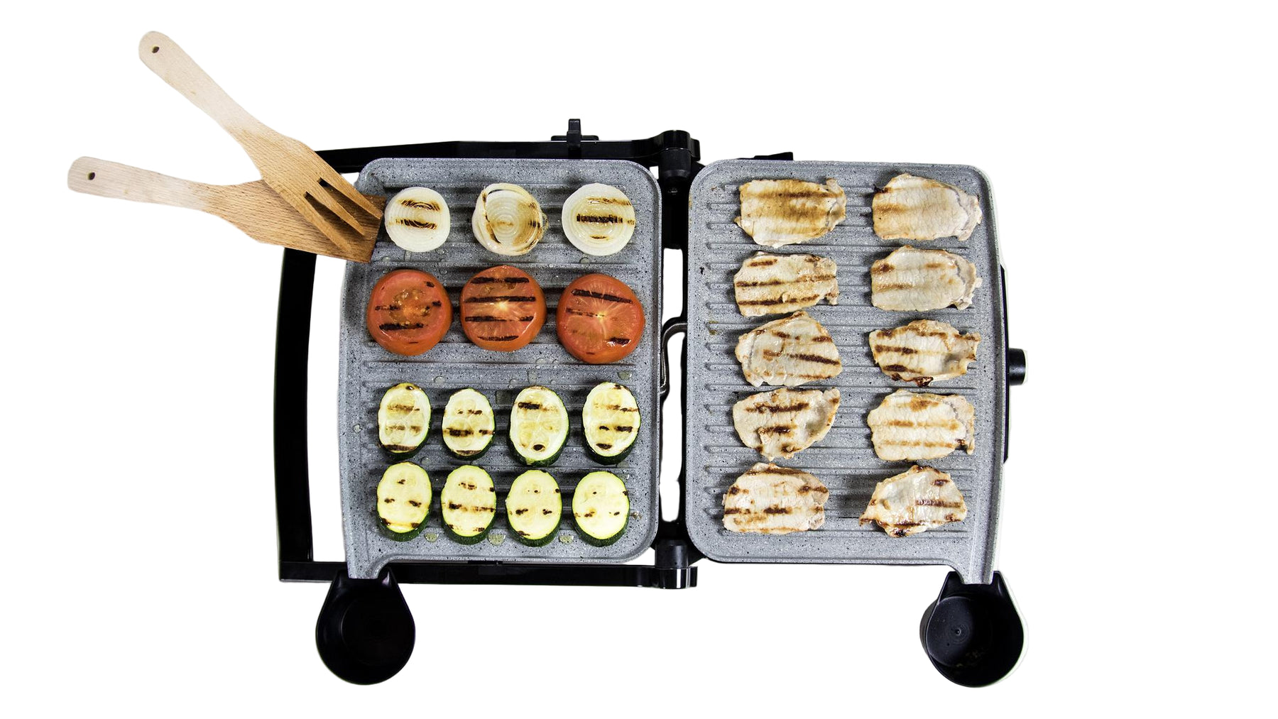 Cecotec Electrical Grill & Sandwiches, 2000Watts, Steel / Black Cecotec Electrical Grill & Sandwiches, 2000Watts, Steel / Black