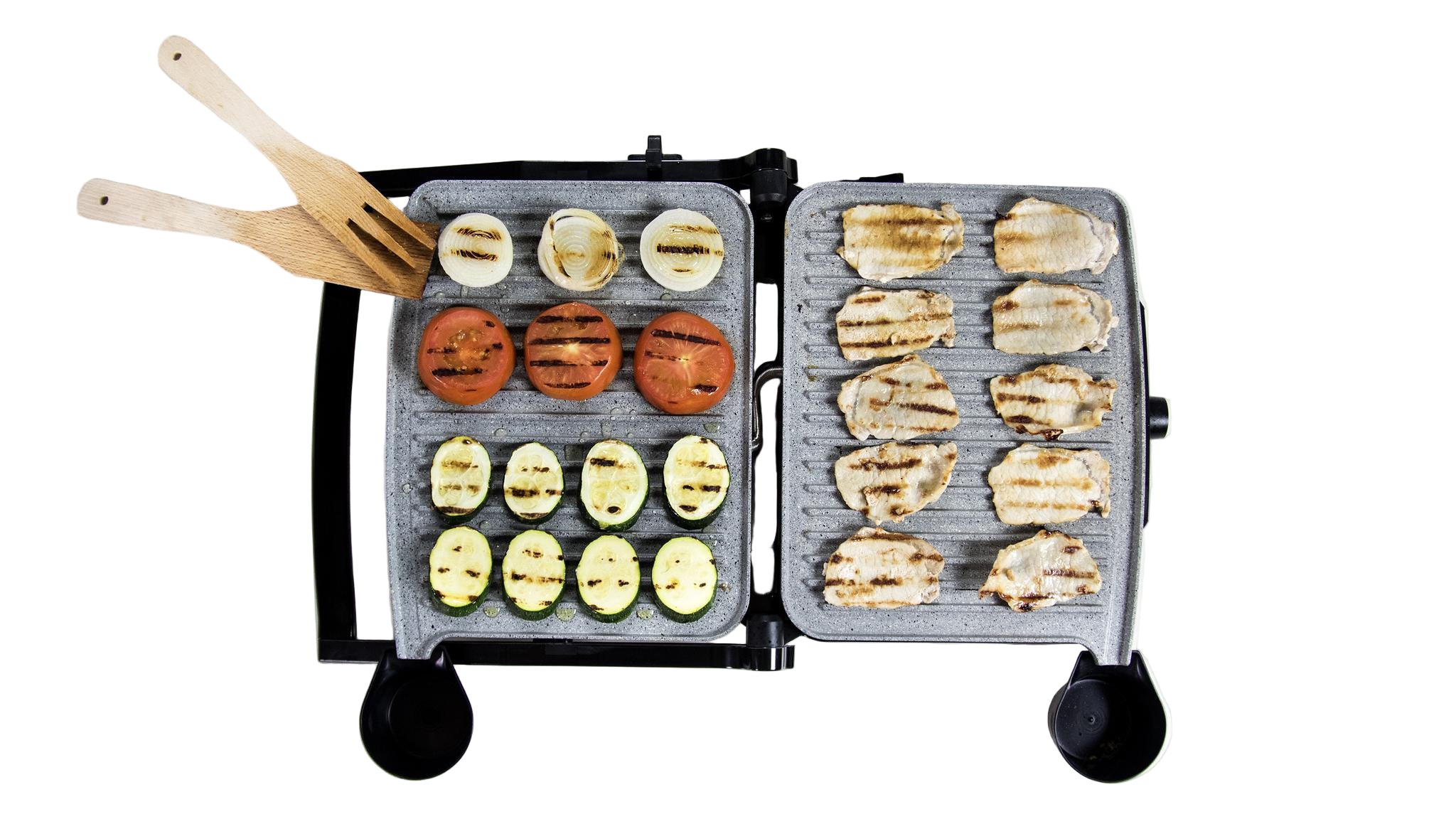 Cecotec Electrical Grill & Sandwiches, 2000Watts, Steel / Black