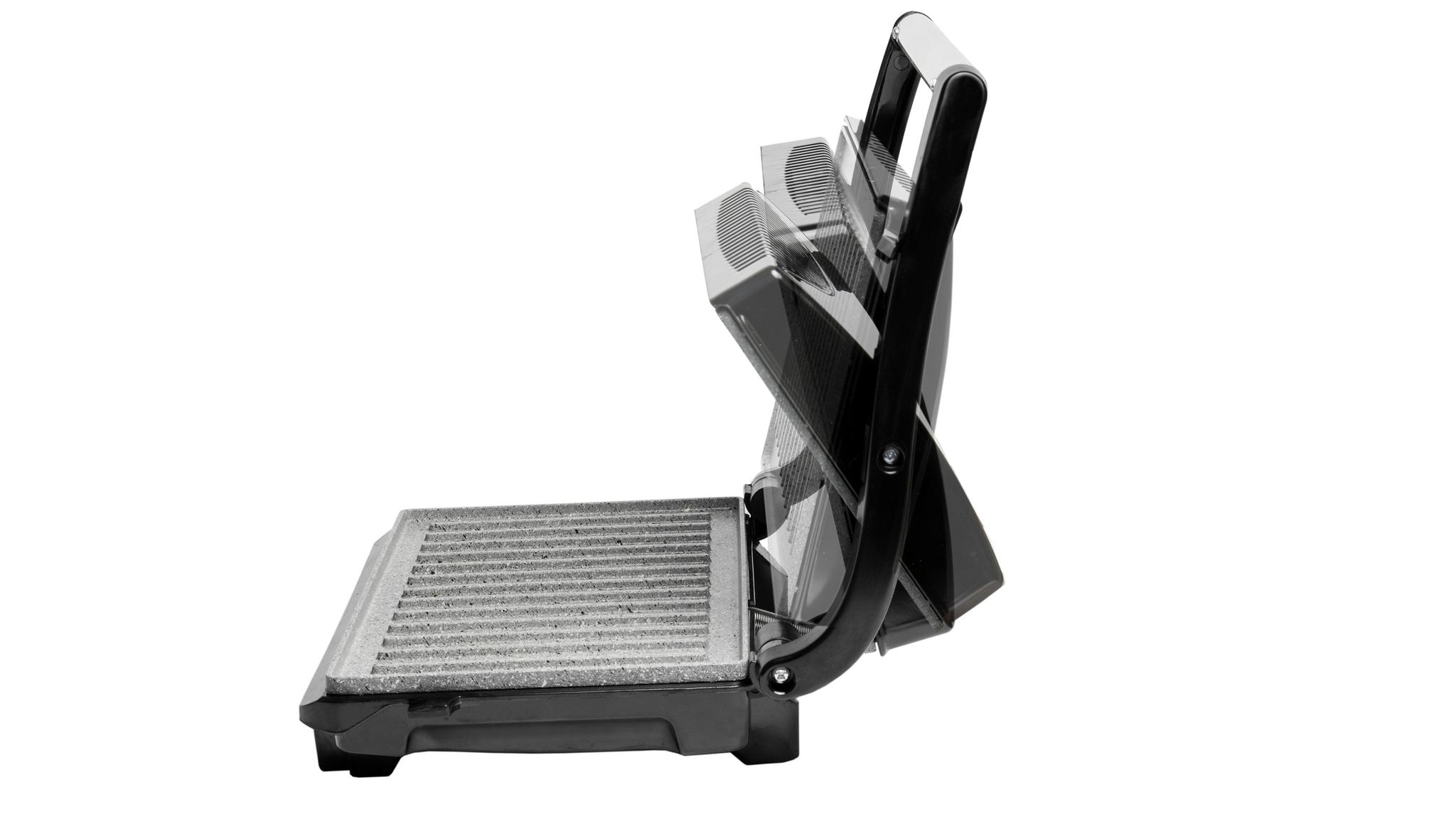 Cecotec Electric Grill Coated, 23×14.5Cm, 700Watts, Steel / Black