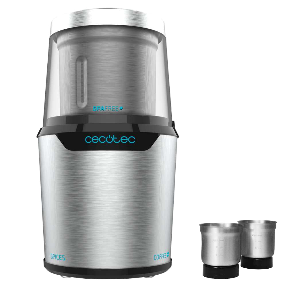 Cecotec Coffee and Spices Grinder Titan Mill, 240Ml, 300Watts, Stainless Steel
