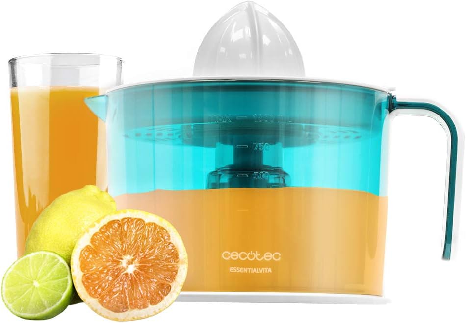 Cecotec Electric Citrus Juicer, Essential Vita, 500Ml, 45Watts, White Cecotec Electric Citrus Juicer, Essential Vita, 500Ml, 45Watts, White